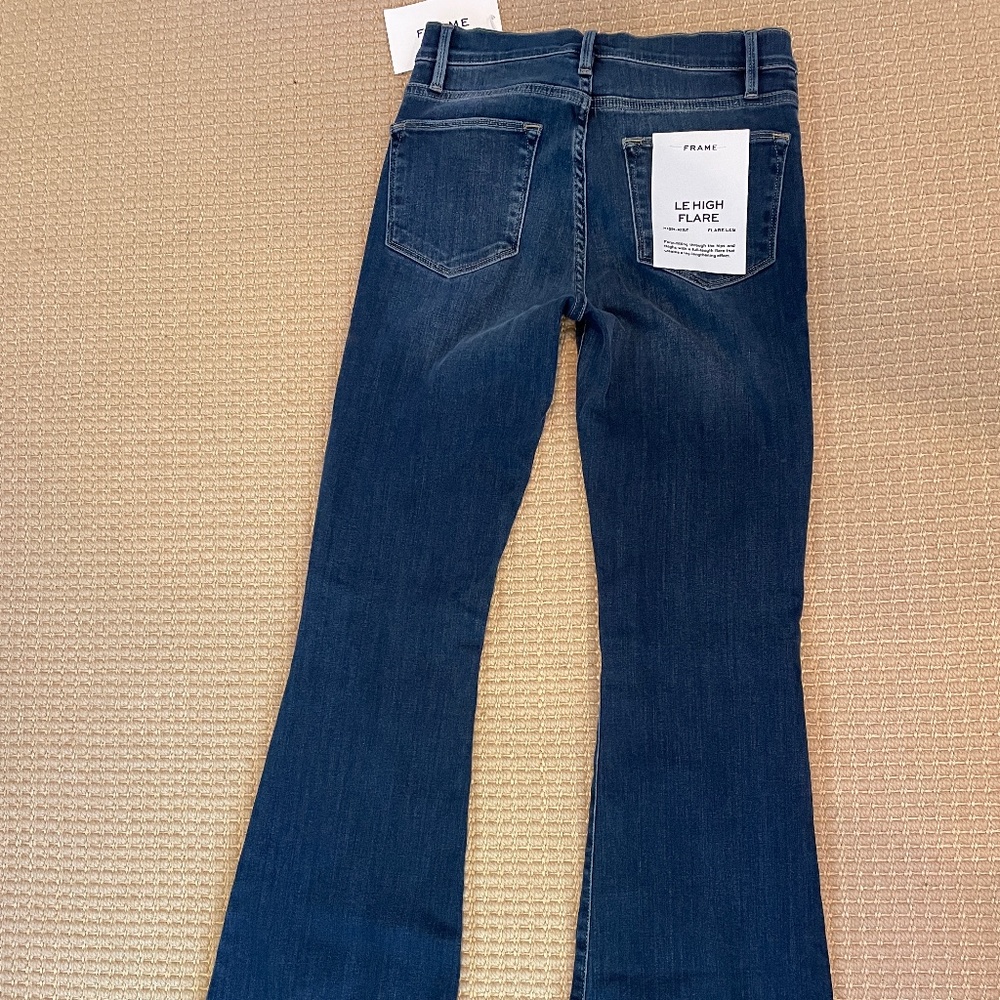 NWT Frame Le High Flare Jeans - Size 27